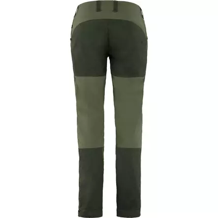 Fjällräven Keb Trousers Curved W Deep Forest-Laurel Green - Naisten housut - 7323450903046 - 2