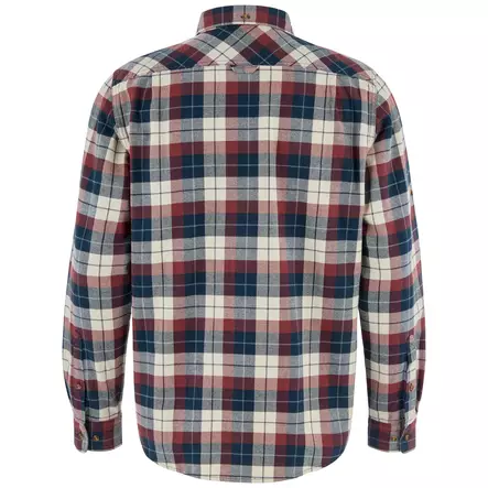 Fjällräven Singi Heavy Flannel M Dark Navy-Maroon - Kauluspaidat ja flanellit - 7323451205620 - 2
