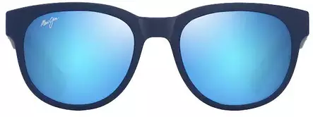 Maui Jim Maoli - Matte Dark Blue Frame with Blue Hawaii Lens - Aurinkolasit - 603429079840 - 2