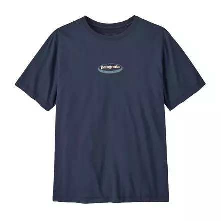 Patagonia M's Oval Logo T-Shirt New Navy - T-paidat - 198077721390 - 1