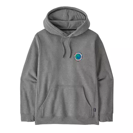 Patagonia Unity Fitz Uprisal Hoody Gravel Heather - Hupparit - 198077425830 - 1