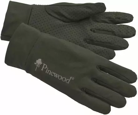 Pinewood Thin Liner Gloves Moss Green - Käsineet - 7331090158320 - 1