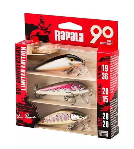 Rapala 90 Years Countdown Mid Natural - Uistinlajitelmat - 022677373430 - 1