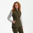 Deerhunter Lady Eagle Fleece Waistcoat Tarmac Green - Naisten takit - 5702827225400 - 4