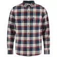 Fjällräven Singi Heavy Flannel M Dark Navy-Maroon - Kauluspaidat ja flanellit - 7323451205620 - 1