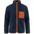 Fjällräven Vardag Pile Fleece M Navy-Autumn Leaf - Fleecetakit - 7323450786670 - 1
