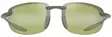 Maui Jim Hookipa Ultra - Metal Matte Grey Frame with HT Green PC Lens - Aurinkolasit - 603429093990 - 2