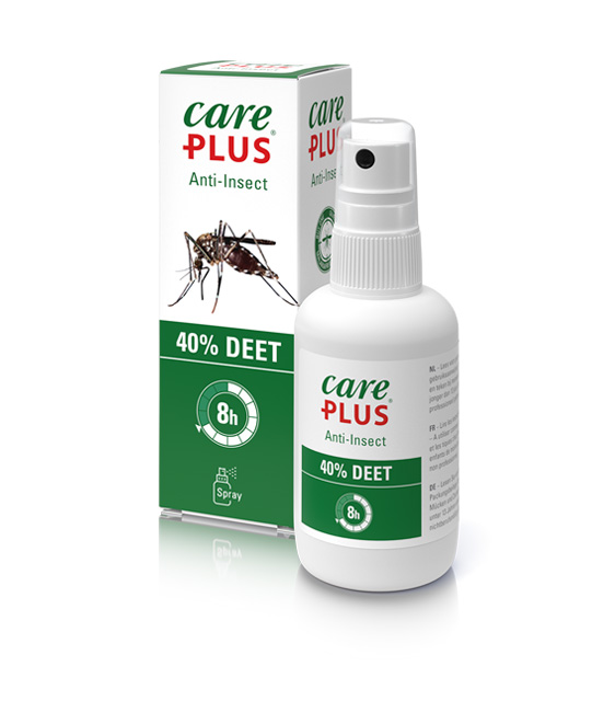 Care Plus Anti-insect Deet Spray 40% 100ml - Muut retkeilyvarusteet - 8714024329390 - 1