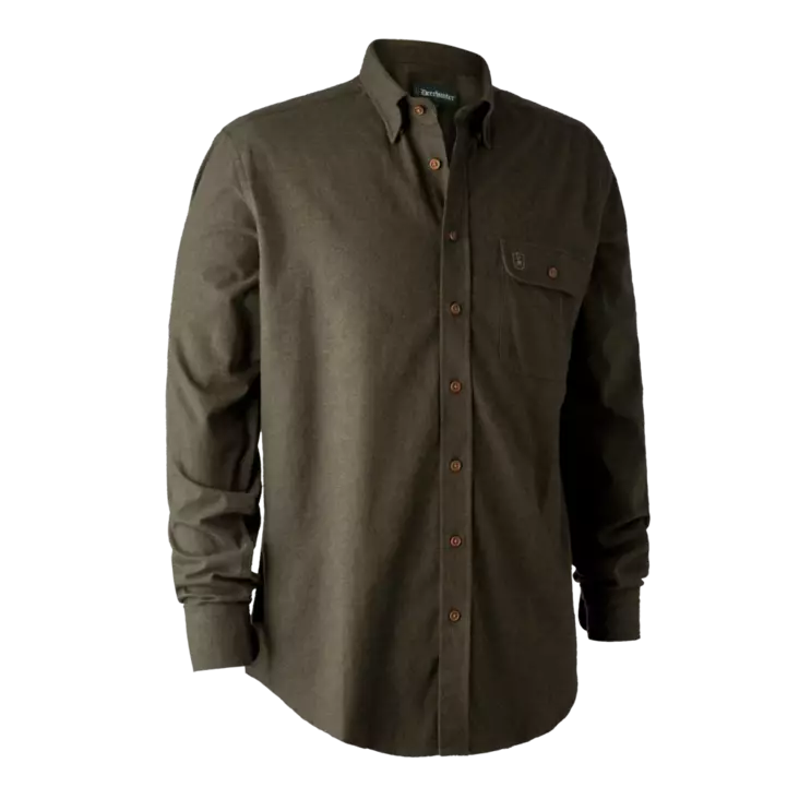 Deerhunter Liam Shirt Tarmac Green - Alushousut - 5702827163900 - 1