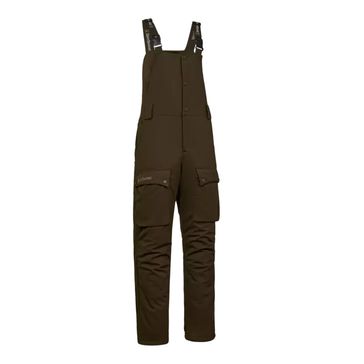 Deerhunter Muflon Pro Winter Bib Trousers Art Green - Retkeilyhousut - 5702827239070 - 1