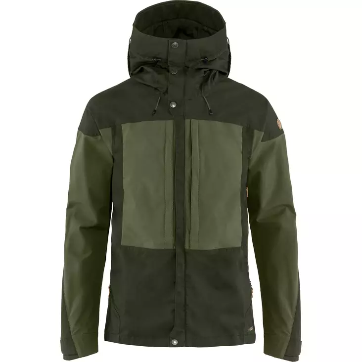 Fjällräven Keb Miesten takki,Deep Forest/L.Green - Retkeilytakit - 7323450493370 - 1