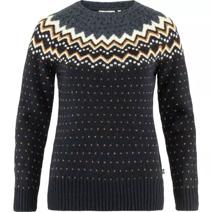 Fjällräven Övik Knit W Dark Navy - Naisten paidat - 7323450462550 - 1