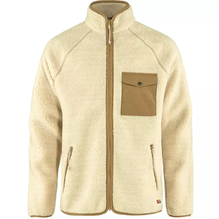 Fjällräven Vardag Pile Fleece M Chalk White - Fleecetakit - 7323450731830 - 1