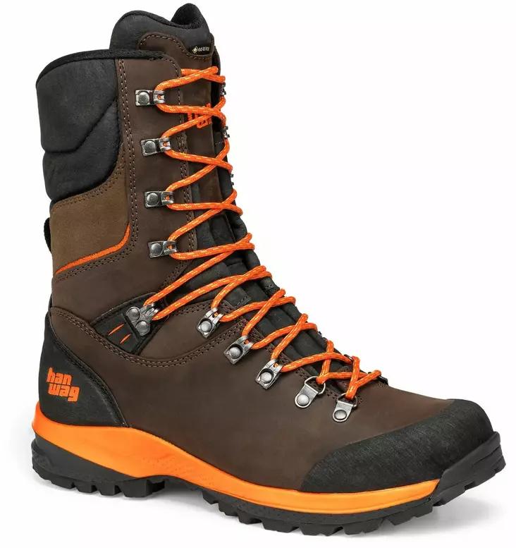 Hanwag Kalixfors SF Extra GTX Brown/Orange - Kengät - 4047761553600 - 1