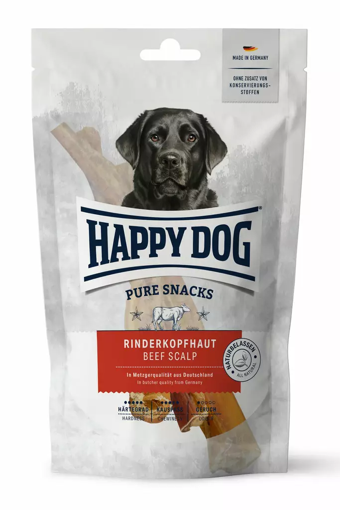 Happy Dog Beef Scalp 250g - Kuivatut eläinten osat - 60890 - 1