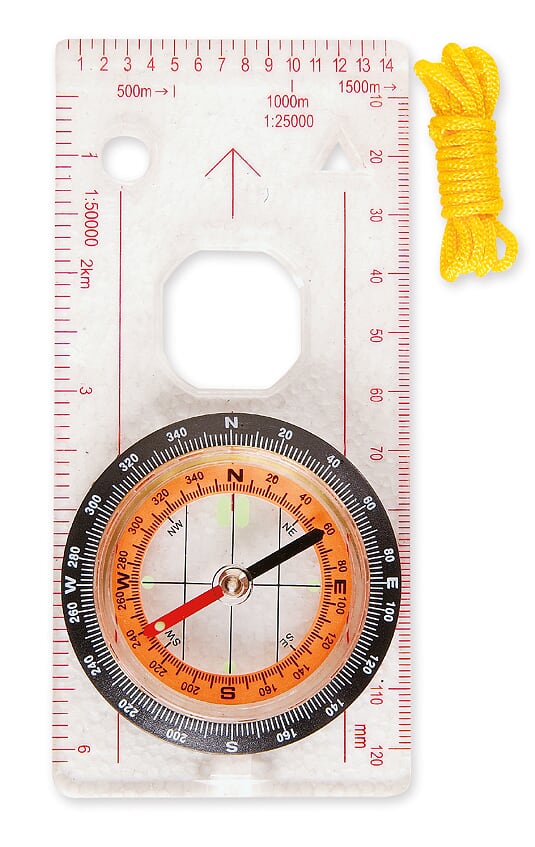 Lineaeffe Map Compass - Muut retkeilyvarusteet - 8032895005350 - 1