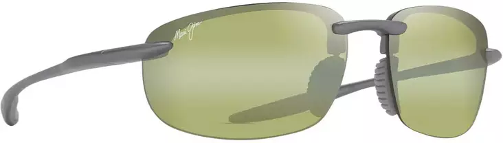 Maui Jim Hookipa Ultra - Metal Matte Grey Frame with HT Green PC Lens - Aurinkolasit - 603429093990 - 1
