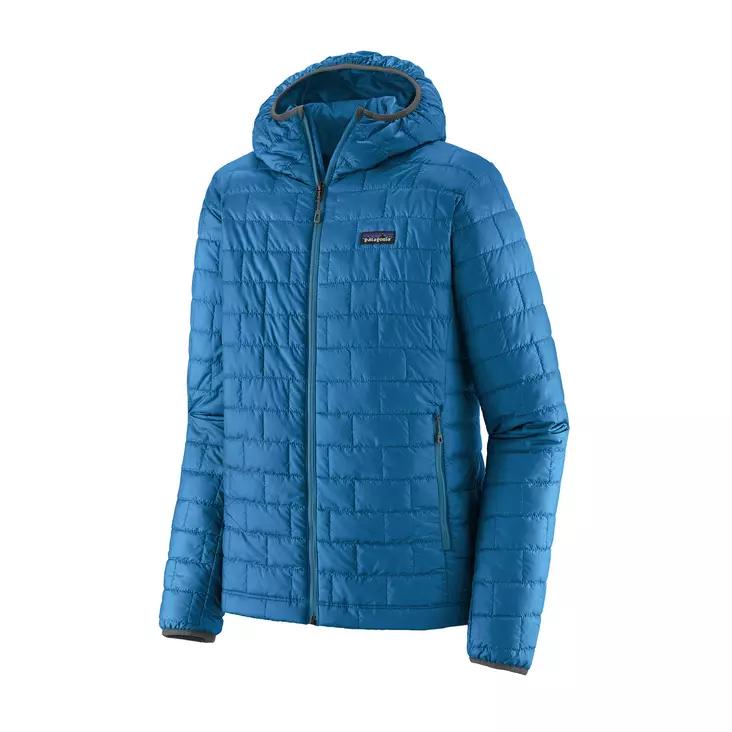 Patagonia M's Nano Puff Hoody Endless Blue - Untuva- ja välitakit - 196924500570 - 1