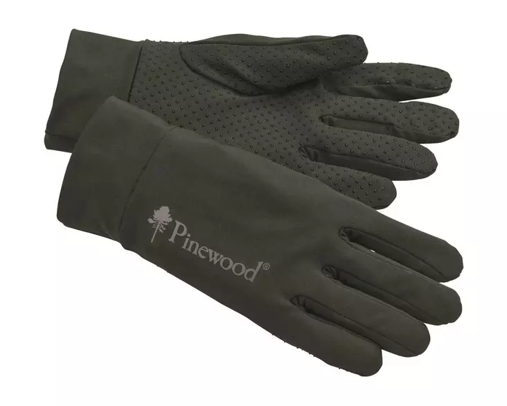 Pinewood Thin Liner Glove Green M-L - Käsineet - 7331090158320 - 1