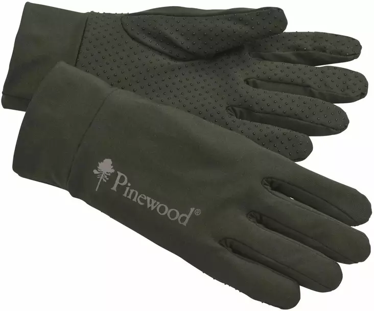 Pinewood Thin Liner Gloves Moss Green - Käsineet - 7331090158320 - 1