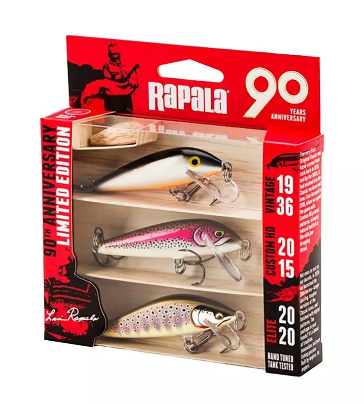 Rapala 90 Years Countdown Mid Natural - Uistinlajitelmat - 022677373430 - 1