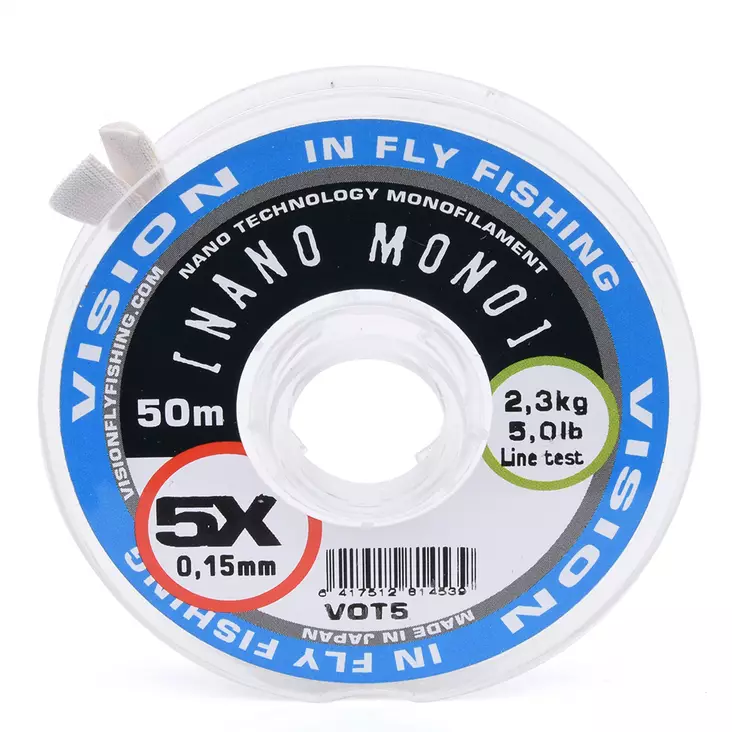 Vision Nano Mono Tippet - Perhokalastus - 6417512814560 - 3