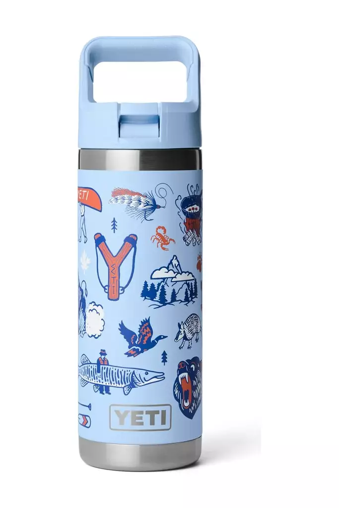 RAMBLER 18 OZ COLOUR STRAW BOTTLE BSSC - Pullot, mukit ja kylmälaukut - 888830611050 - 1