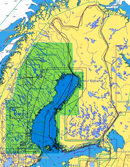 C-MAP Discovery Gulf Of Botnia - Kaikuluotaimet - 9420064119271 - 1