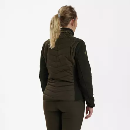 Deerhunter Lady Caroline Padded Jacket Timber - Naisten takit - 5702827152751 - 2