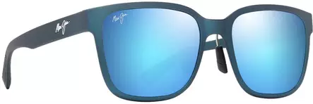 Maui Jim Paulele AF - Matte Teal Blue Frame with Blue Hawaii Lens - Aurinkolasit - 603429079581 - 1