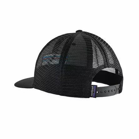 Patagonia P-6 Logo Trucker Hat Black -lippis - Lippikset - 192964418721 - 2