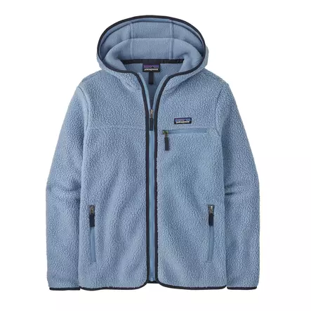 Patagonia Womens Retro Pile Hoody Barnacle Blue - Naisten paidat - 198077343271 - 1