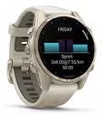 Garmin Fenix 8 - 43 mm AMOLED Sapphire Soft Gold with Fog Gray/Dark Sandstone Silicone Band - Kellot ja GPS - 010-02903-11 - 4