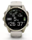 Garmin Fenix 8 - 43 mm AMOLED Sapphire Soft Gold with Fog Gray/Dark Sandstone Silicone Band - Kellot ja GPS - 010-02903-11 - 7
