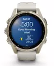 Garmin Fenix 8 - 43 mm AMOLED Sapphire Soft Gold with Fog Gray/Dark Sandstone Silicone Band - Kellot ja GPS - 010-02903-11 - 5