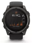 Garmin Fenix 8 - 51 mm Solar Sapphire Carbon Gray DLC Titanium with Black/Pebble Gray Silicone - Kellot ja GPS - 010-02907-11 - 3