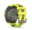 Garmin Fenix 8 - 51 mm Solar Sapphire Titanium with Amp yellow graphite silicone band - Kellot ja GPS - 010-02907-21 - 12