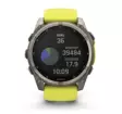 Garmin Fenix 8 - 51 mm Solar Sapphire Titanium with Amp yellow graphite silicone band - Kellot ja GPS - 010-02907-21 - 9