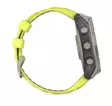 Garmin Fenix 8 - 51 mm Solar Sapphire Titanium with Amp yellow graphite silicone band - Kellot ja GPS - 010-02907-21 - 5