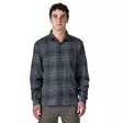 Patagonia Mens LS Lightweight Fjord Flannel Shirt Smolder Blue - Kauluspaidat ja flanellit - 198077251491 - 2