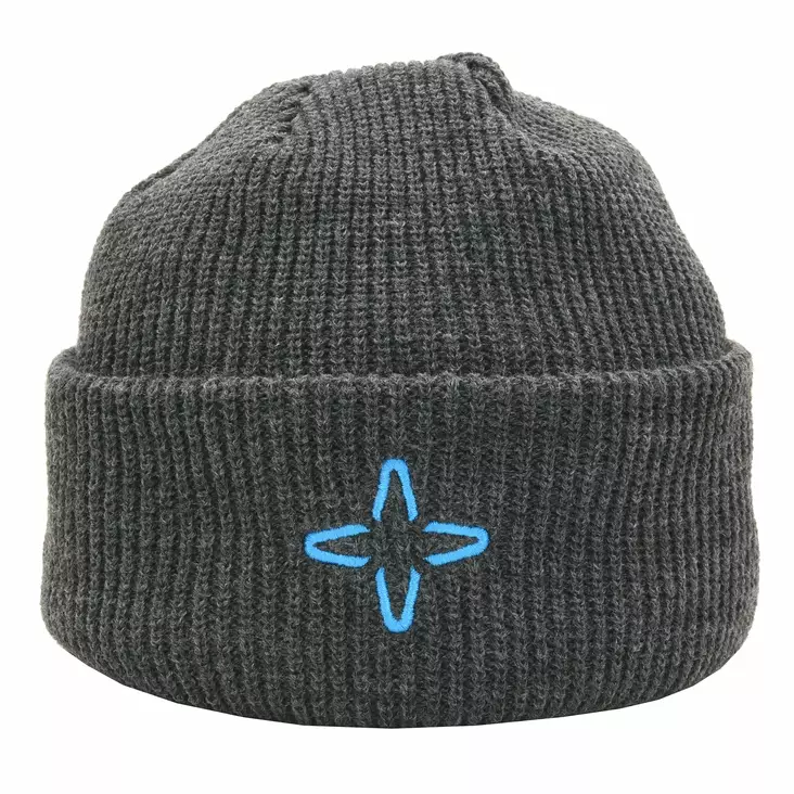 AAVA Nordic Star Grey Knitted Beanie - Päähineet - 6417512844901 - 1