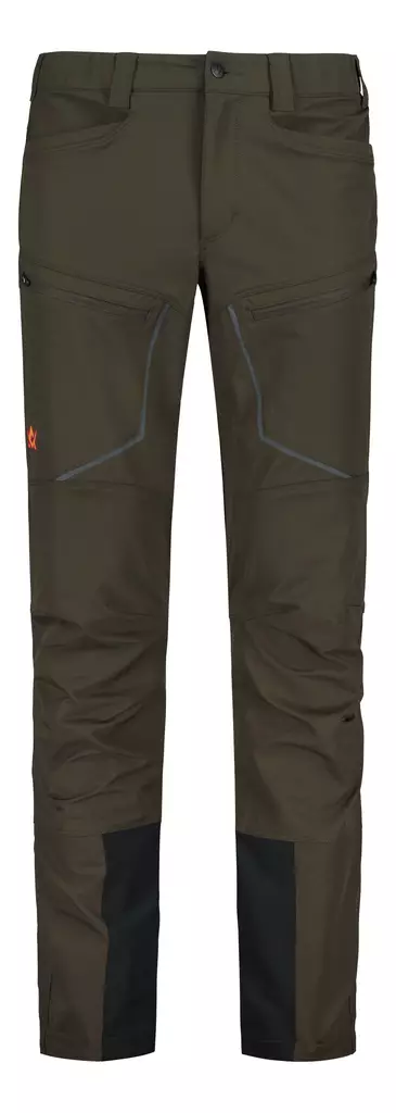 Alaska Chaser Mens Stretch Pant Brown - Retkeilyhousut - 6438347047121 - 1