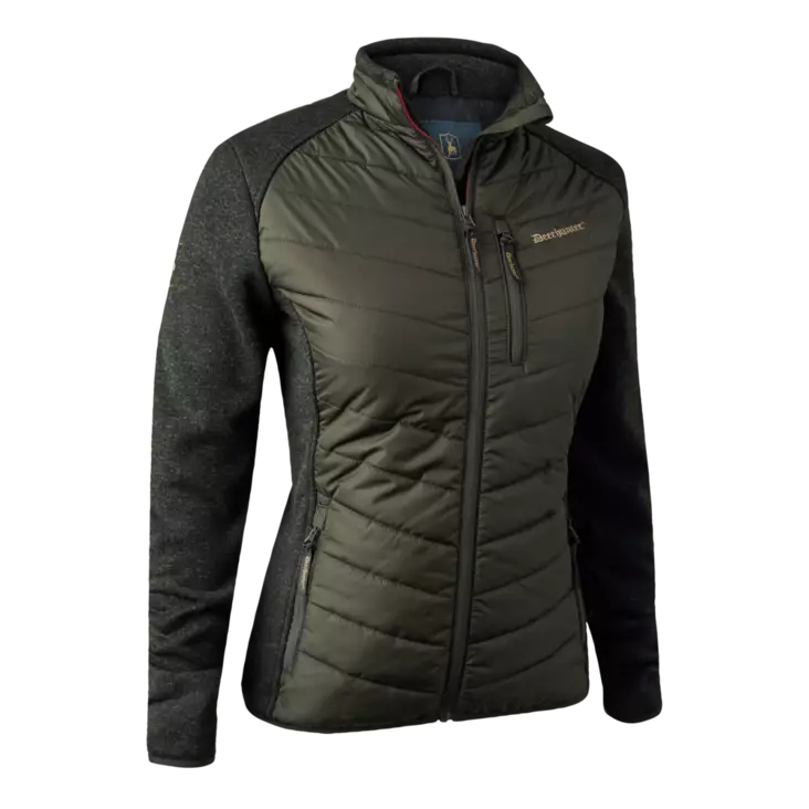 Deerhunter Lady Caroline Padded Jacket Timber - Naisten takit - 5702827152751 - 1