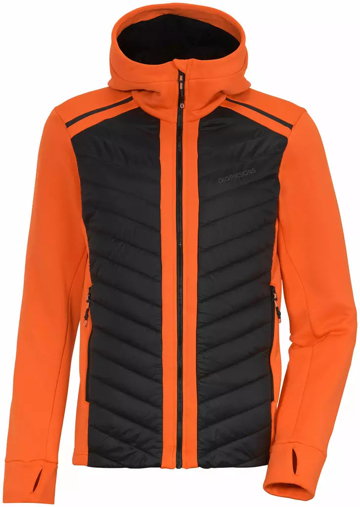 Didriksons Zuko USX FullZip Flame - Untuva- ja välitakit - 7332627991441 - 1