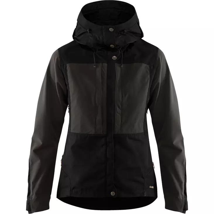 Fjällräven Keb Naisten Takki Black - Retkeilytakit - 7323450498221 - 1