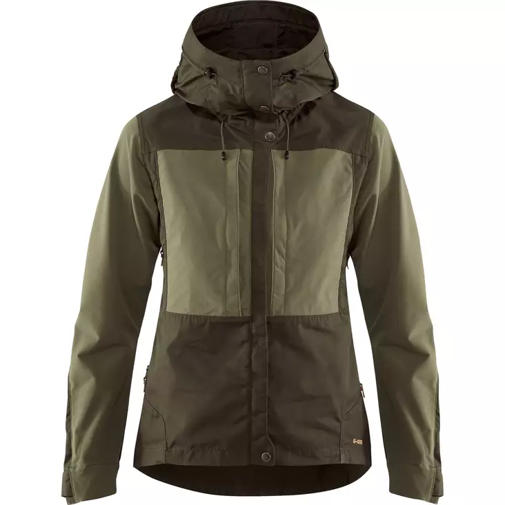 Fjällräven Keb Naisten Takki Deep Forest/Laurel Green - Retkeilytakit - 7323450498061 - 1