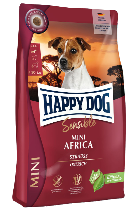 Happy Dog Sensible Mini Africa - Koiran kuivaruoka - 61231 - 1