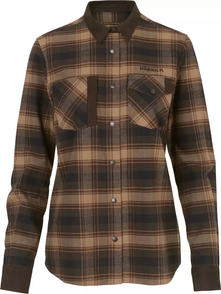 Härkila Aivak L/S Shirt W Burgundy - Naisten paidat - 5714733554741 - 1