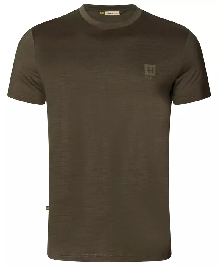 Härkila Base All Season S/S T-Shirt Willow Green - Alus- ja väliasut - 5714733633071 - 1