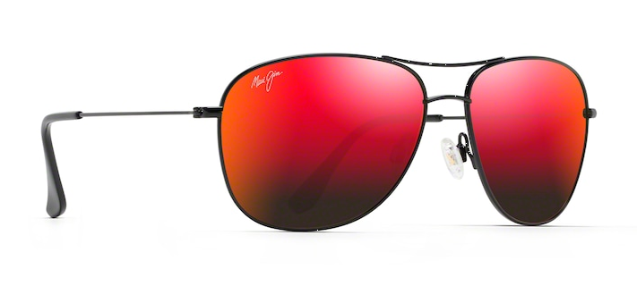 Maui Jim Cliff House - Gloss Black Frame with Hawaii Lava Lens - Aurinkolasit - 603429069421 - 1